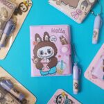 دفترچه خودکار دار بالشتی لبوبو سایز بزرگ - تصویر 3