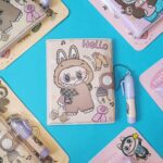 دفترچه خودکار دار بالشتی لبوبو سایز بزرگ - تصویر 4