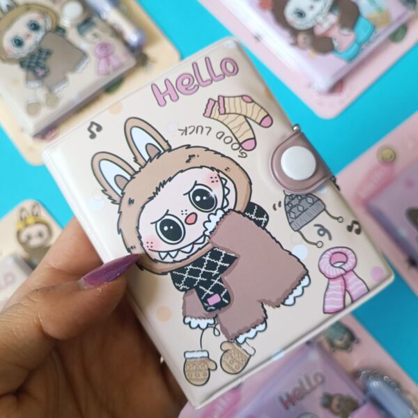 دفترچه خودکار دار بالشتی لبوبو سایز بزرگ - تصویر 6