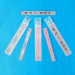 خط کش 20 سانتی شیشه ای کرومی و دوستان - تصویر 6